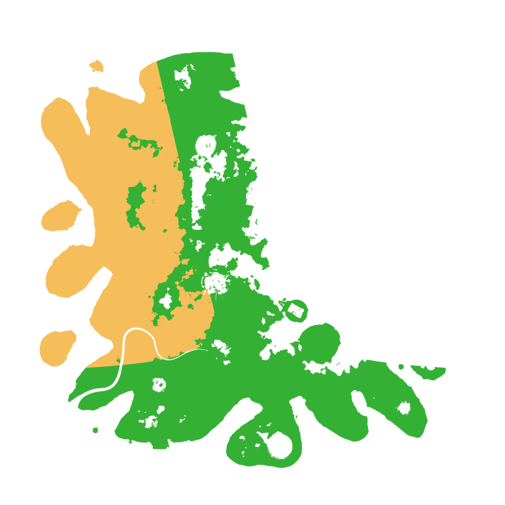 Biome Rust Map: Procedural Map, Size: 3600, Seed: 1065452266