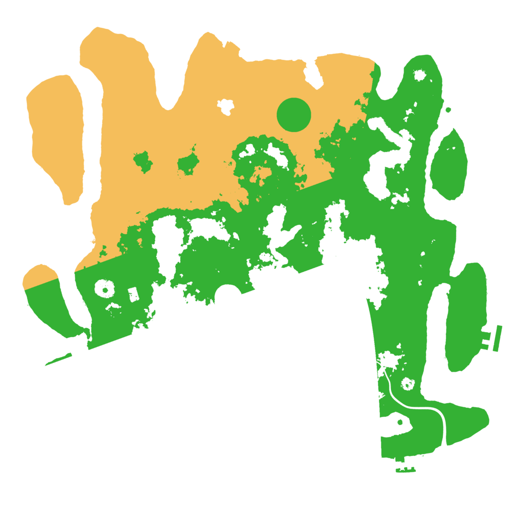 Biome Rust Map: Procedural Map, Size: 4000, Seed: 14113497