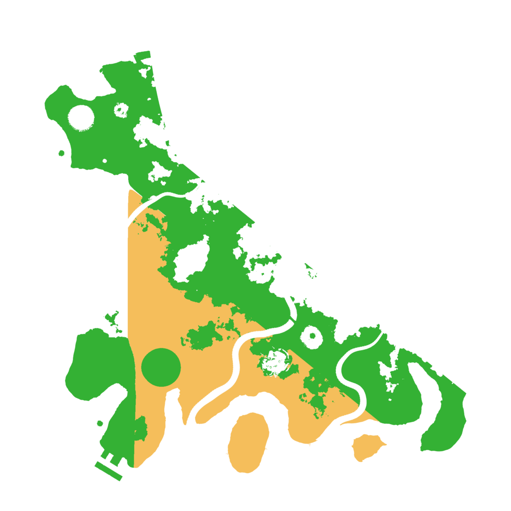 Biome Rust Map: Procedural Map, Size: 3500, Seed: 366094408
