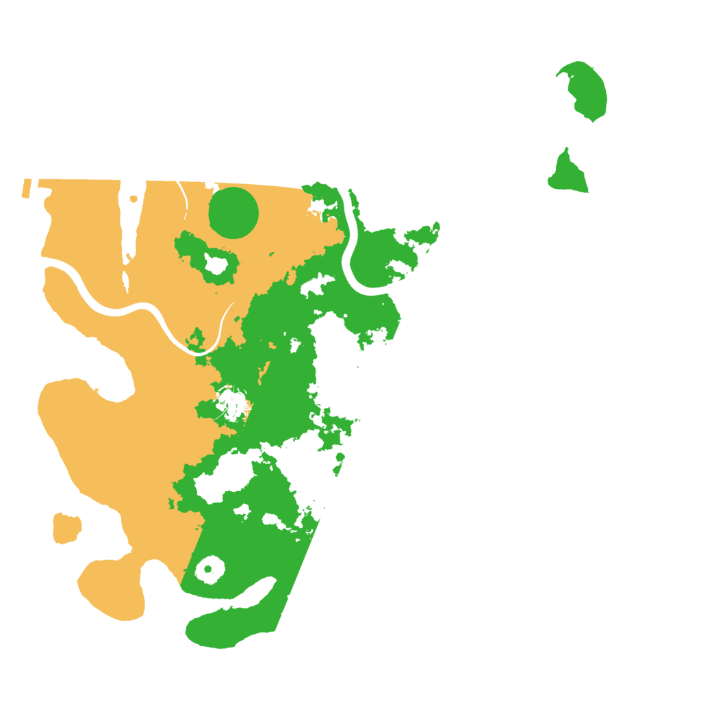 Biome Rust Map: Procedural Map, Size: 3750, Seed: 80314592