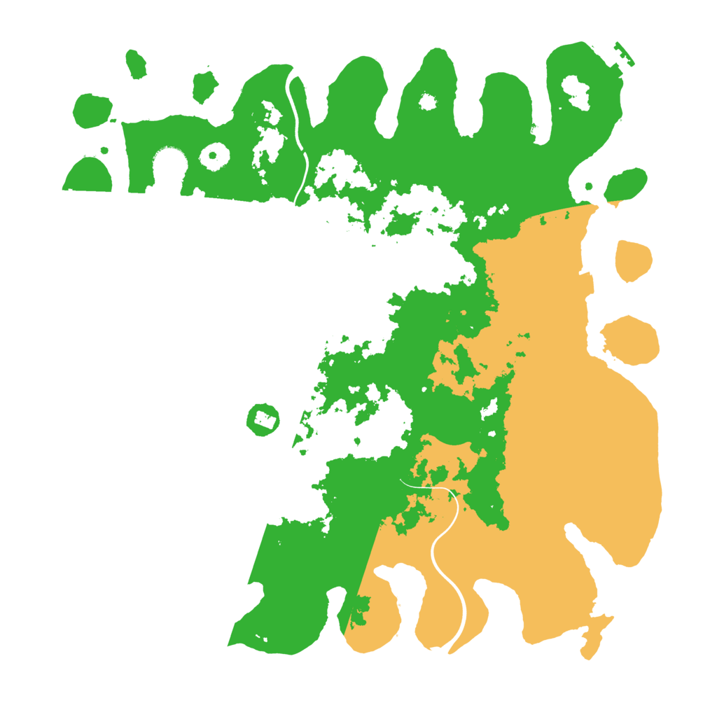 Biome Rust Map: Procedural Map, Size: 3800, Seed: 1571655142