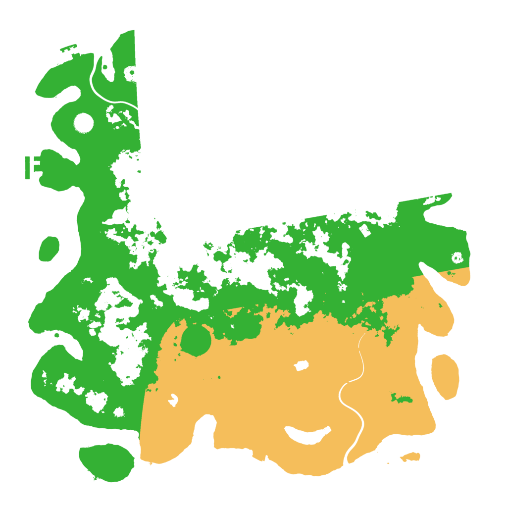Biome Rust Map: Procedural Map, Size: 4500, Seed: 1677916804
