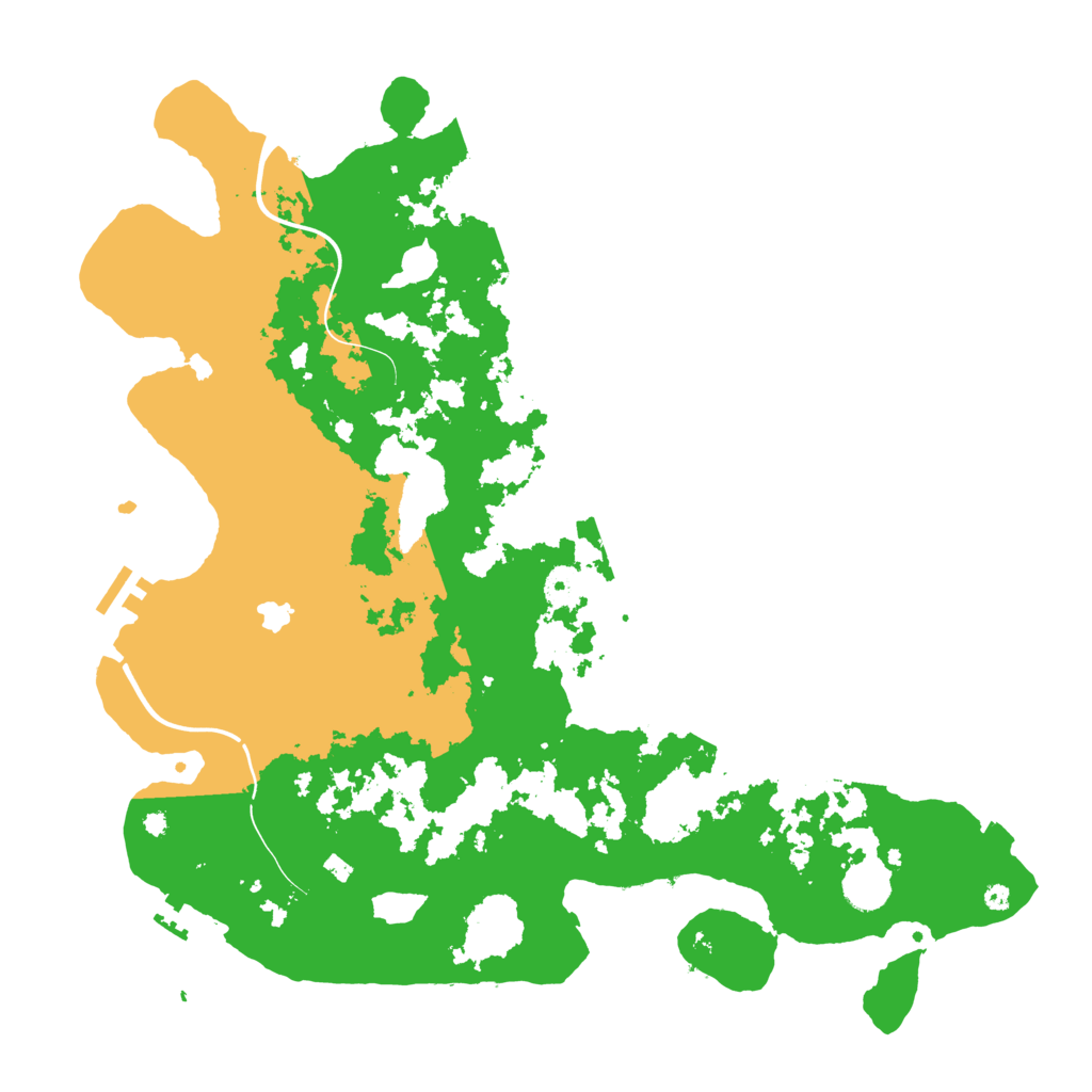 Biome Rust Map: Procedural Map, Size: 4200, Seed: 367094365