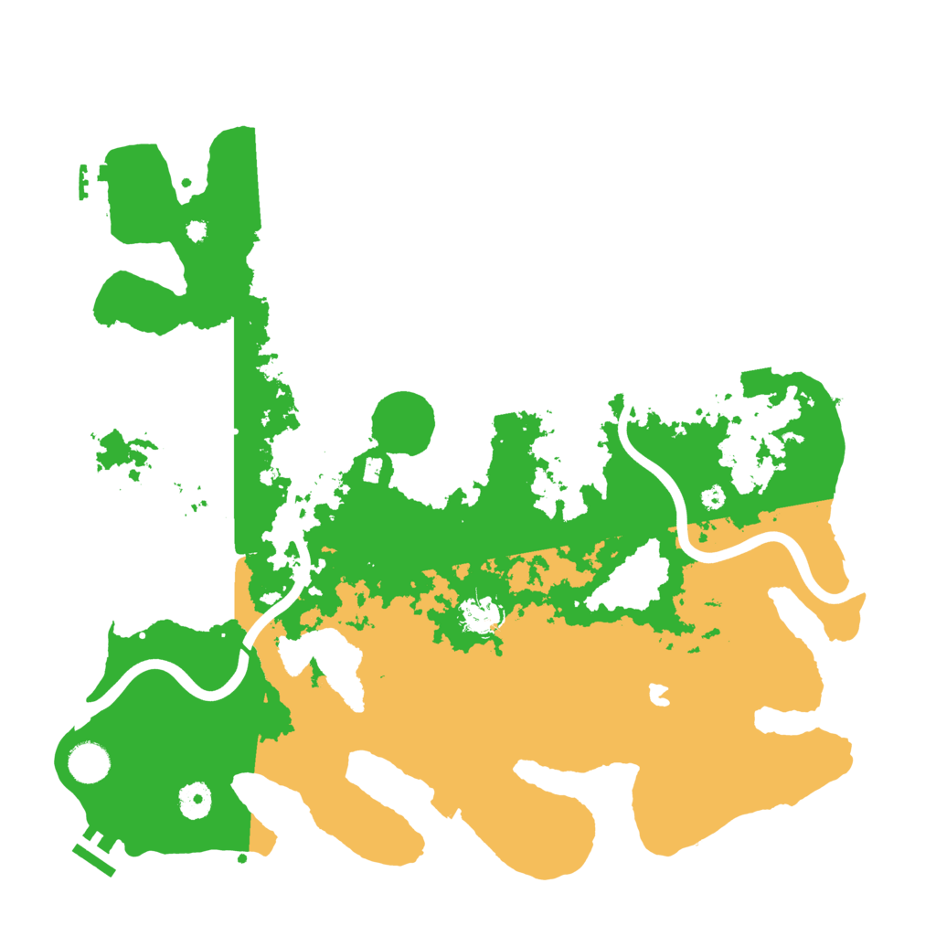 Biome Rust Map: Procedural Map, Size: 4000, Seed: 965055495