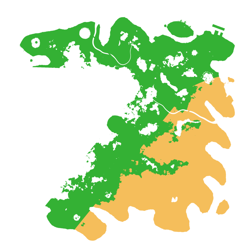 Biome Rust Map: Procedural Map, Size: 4000, Seed: 2120638029