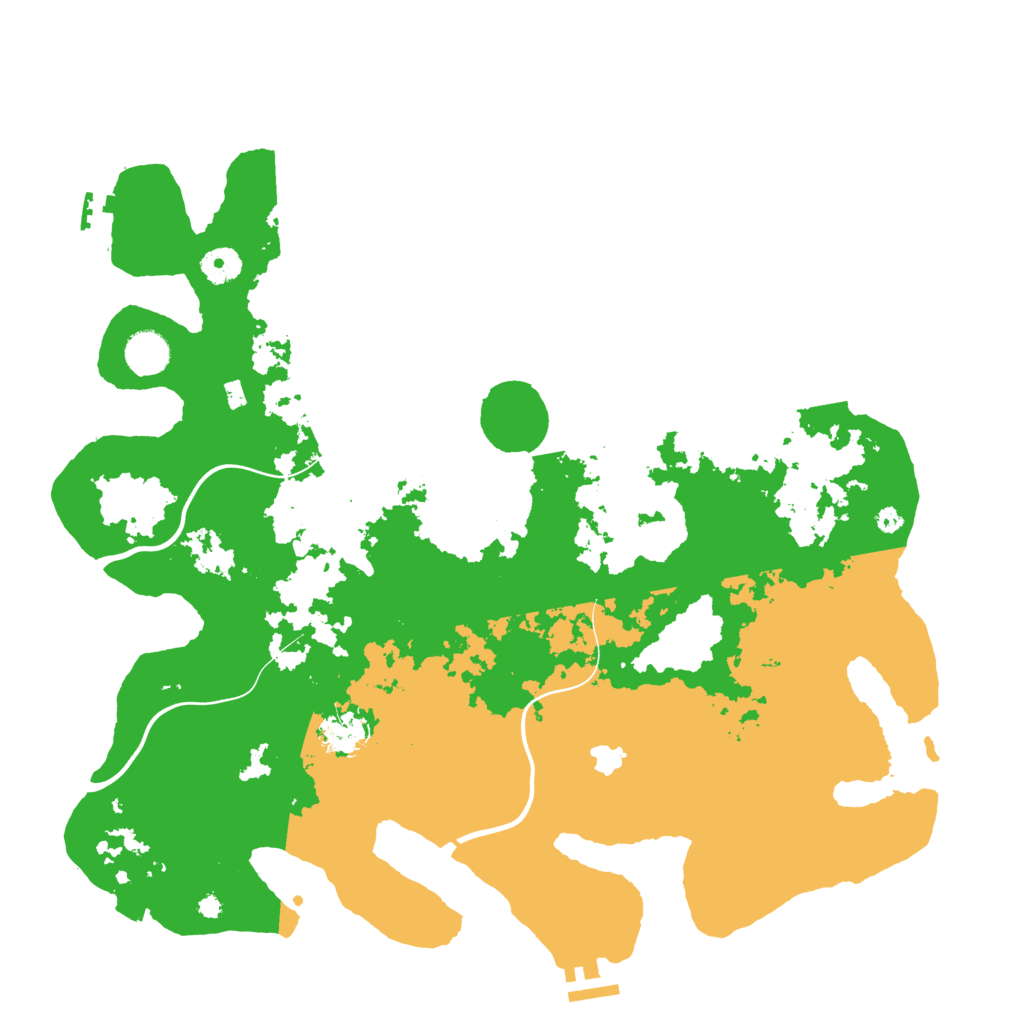 Biome Rust Map: Procedural Map, Size: 4050, Seed: 965055495