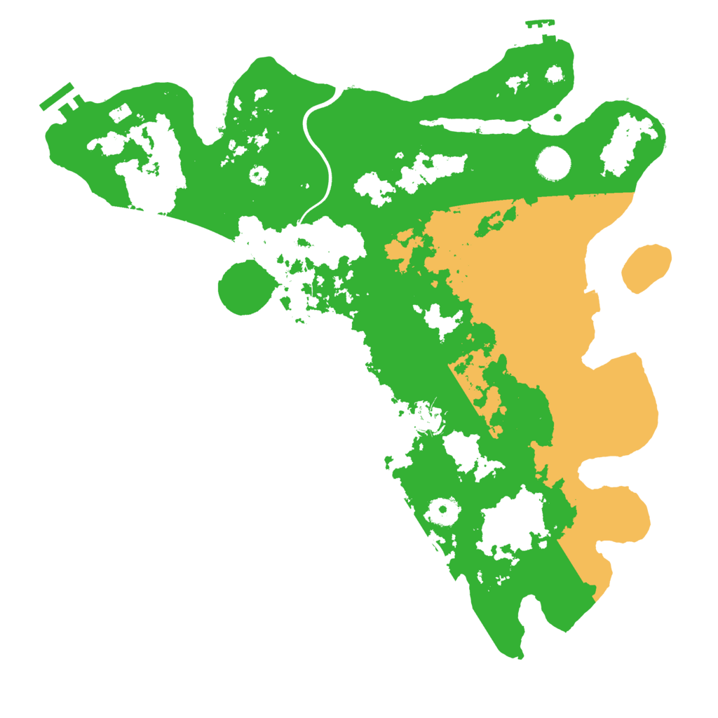 Biome Rust Map: Procedural Map, Size: 3750, Seed: 1224544465