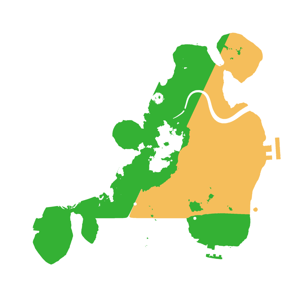 Biome Rust Map: Procedural Map, Size: 2700, Seed: 66869958