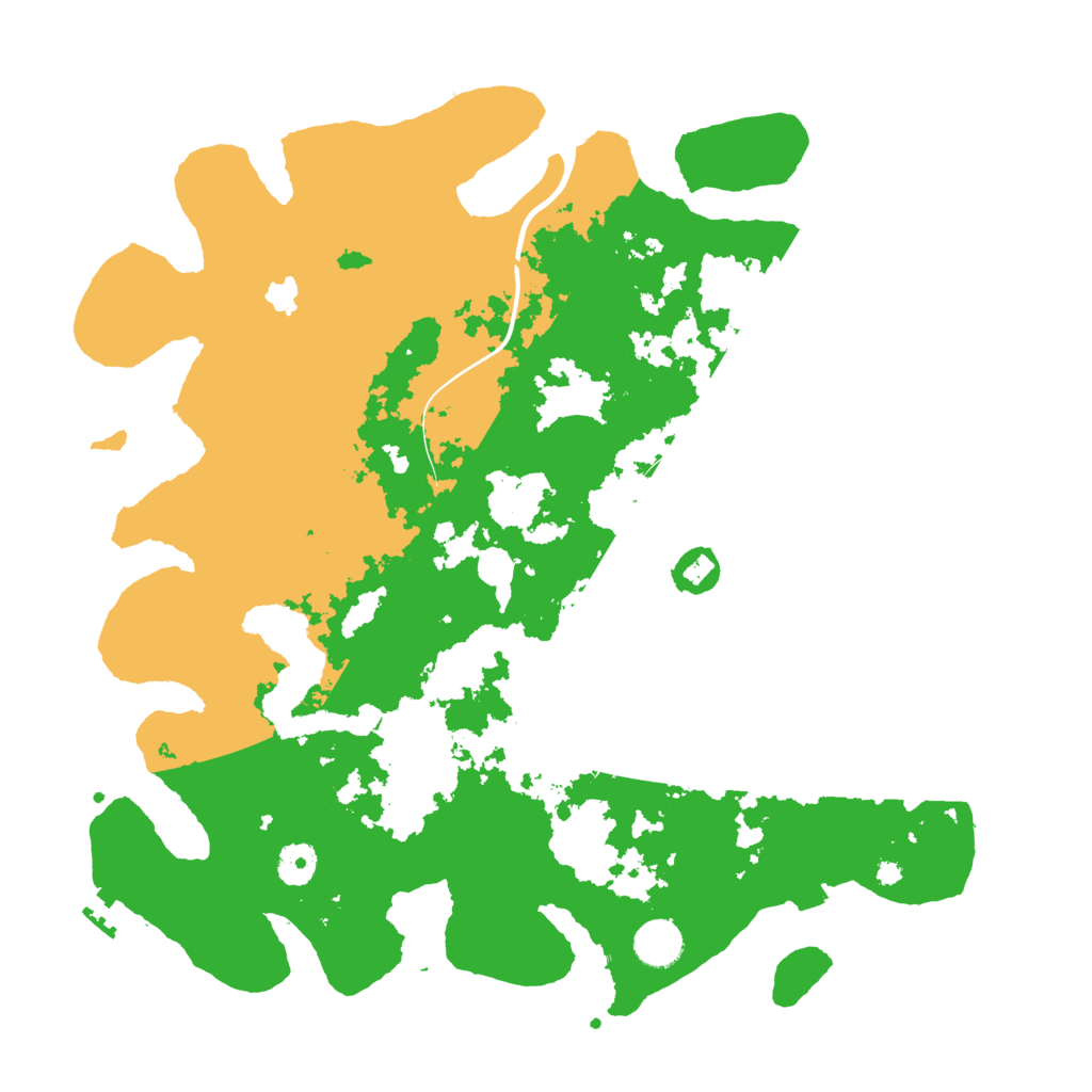 Biome Rust Map: Procedural Map, Size: 4000, Seed: 93365952