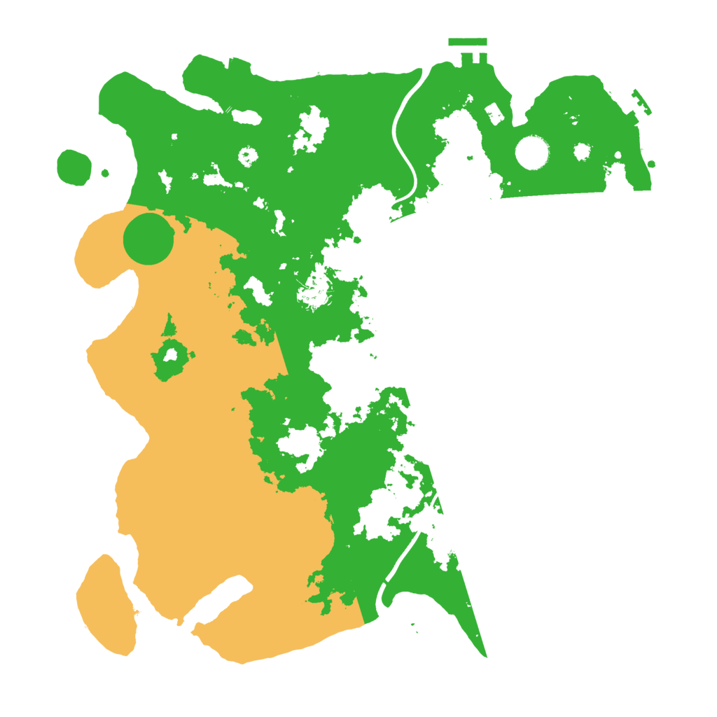 Biome Rust Map: Procedural Map, Size: 3750, Seed: 1090733409
