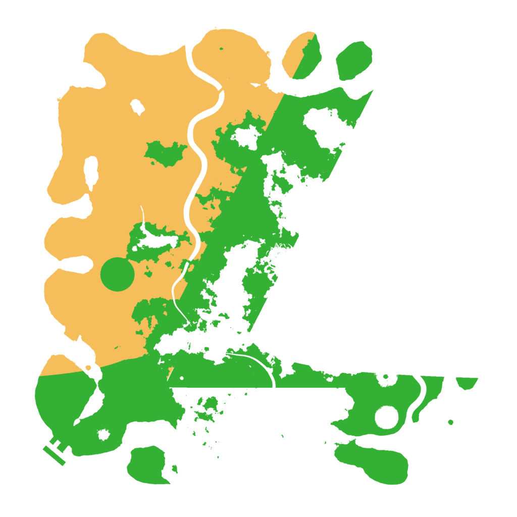 Biome Rust Map: Procedural Map, Size: 4000, Seed: 18251602
