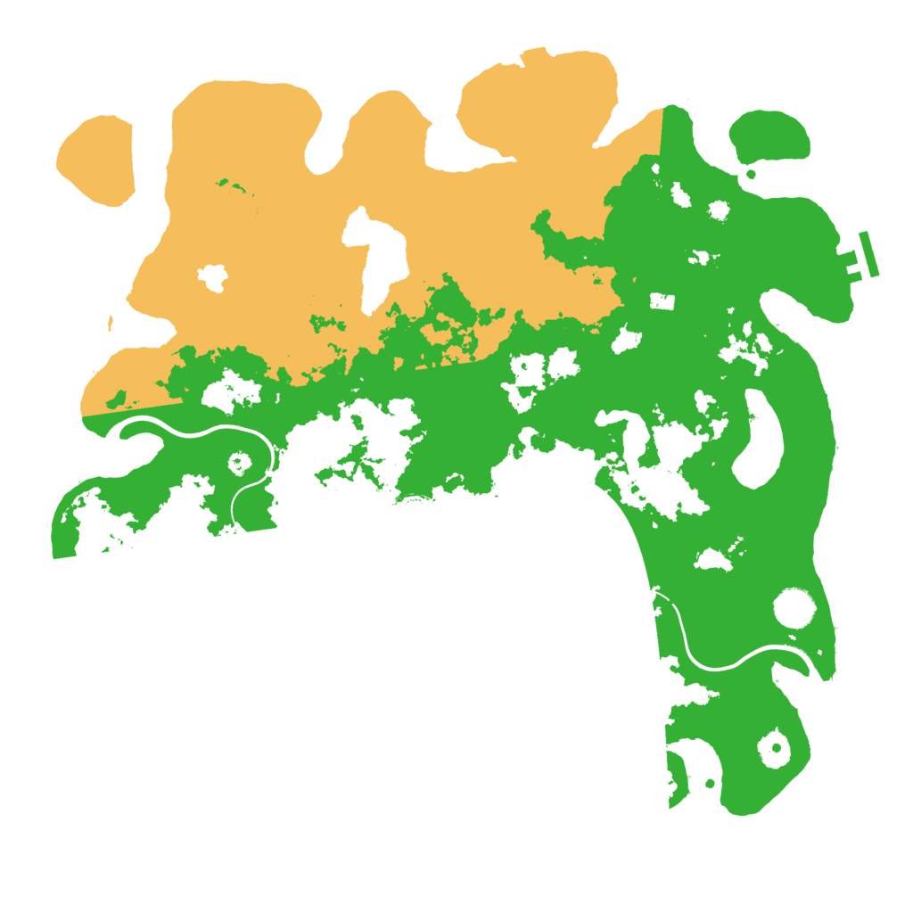 Biome Rust Map: Procedural Map, Size: 4000, Seed: 1857482730