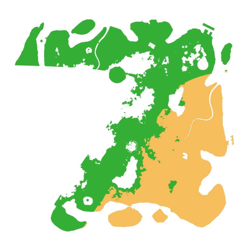 Biome Rust Map: Procedural Map, Size: 4000, Seed: 2090106112