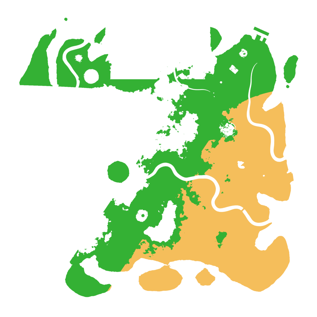 Biome Rust Map: Procedural Map, Size: 4000, Seed: 2090106112
