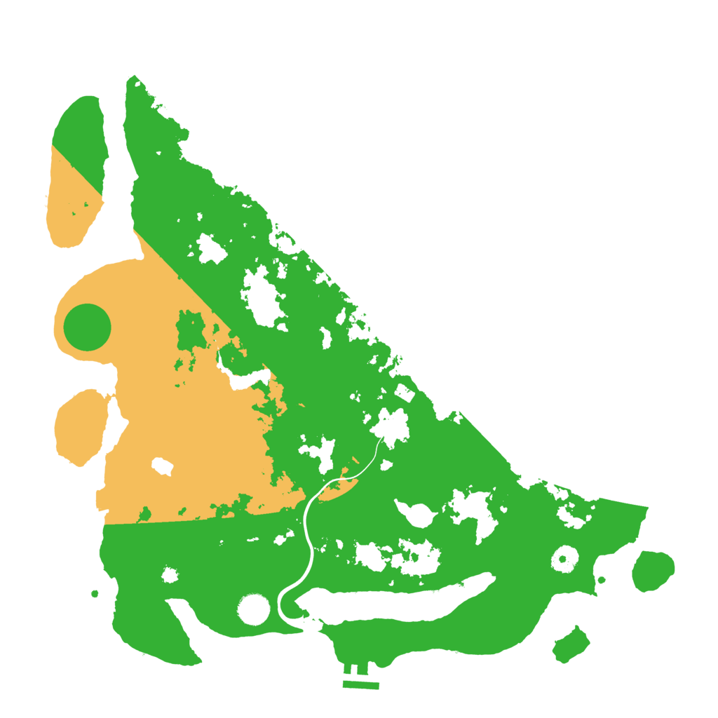 Biome Rust Map: Procedural Map, Size: 4000, Seed: 485697455