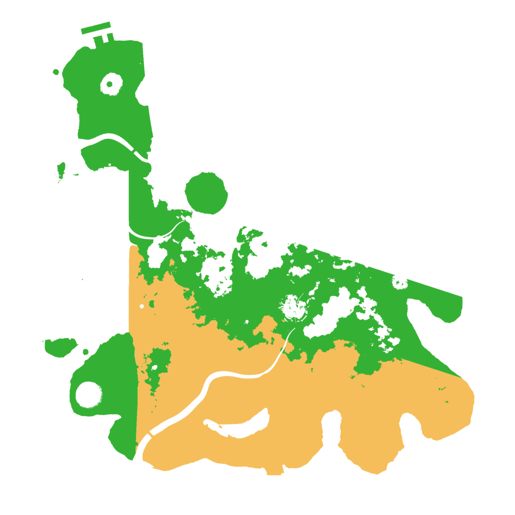 Biome Rust Map: Procedural Map, Size: 3500, Seed: 902147896