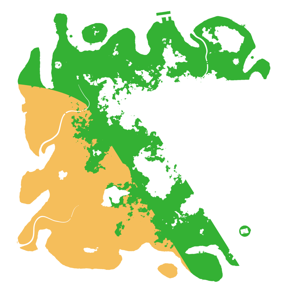 Biome Rust Map: Procedural Map, Size: 4250, Seed: 4149