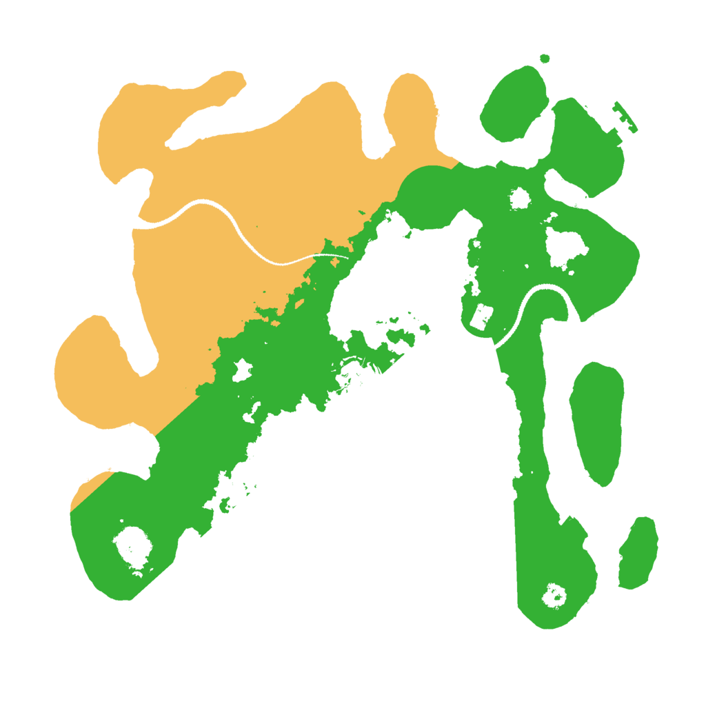 Biome Rust Map: Procedural Map, Size: 3000, Seed: 800815