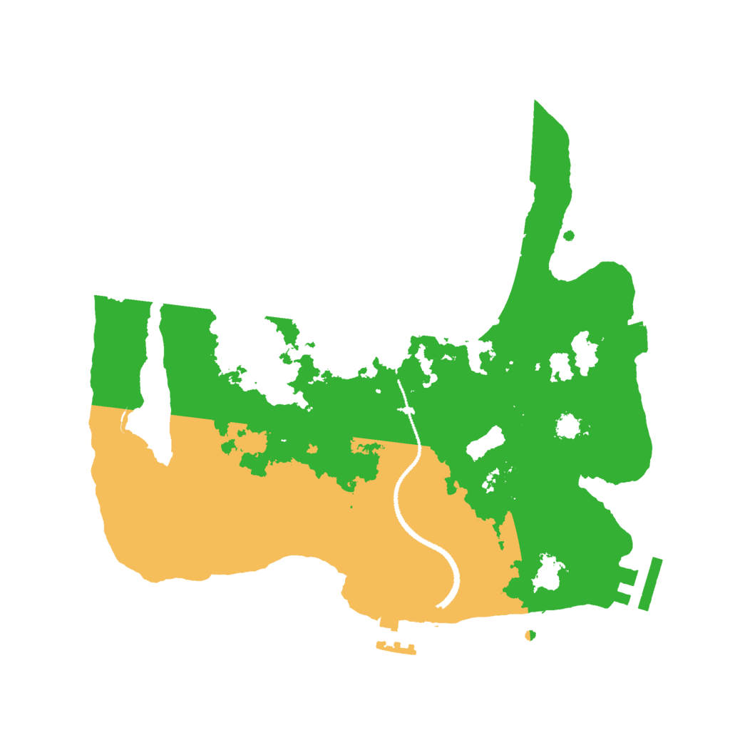 Biome Rust Map: Procedural Map, Size: 2745, Seed: 1561991003