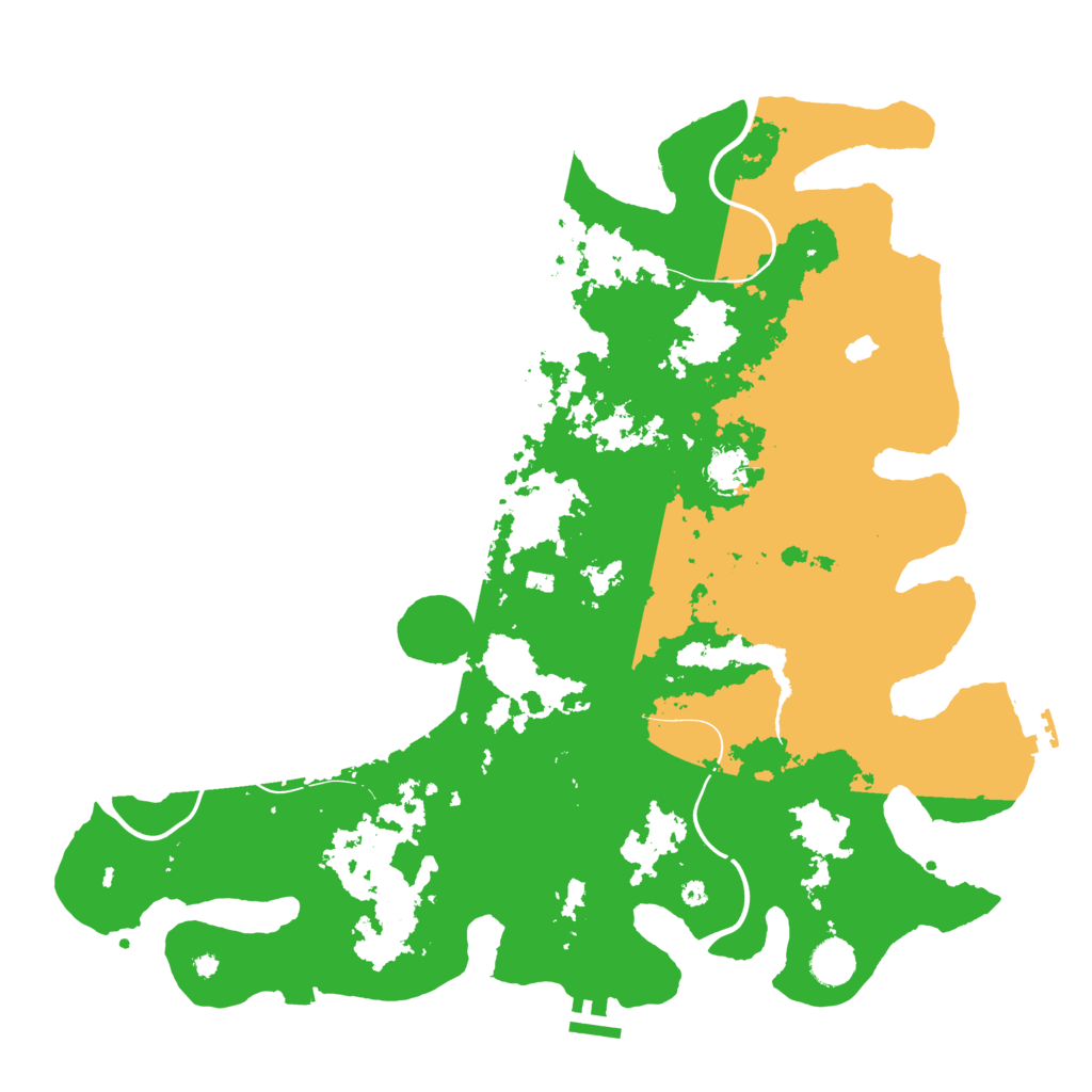 Biome Rust Map: Procedural Map, Size: 4250, Seed: 1713683005