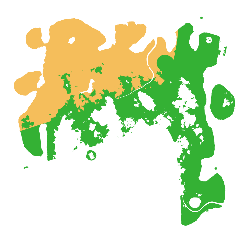 Biome Rust Map: Procedural Map, Size: 4000, Seed: 943115366
