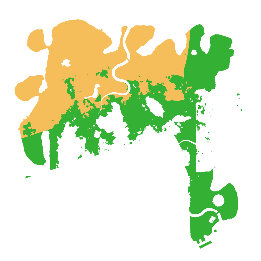 Biome Rust Map: Procedural Map, Size: 4000, Seed: 943115366