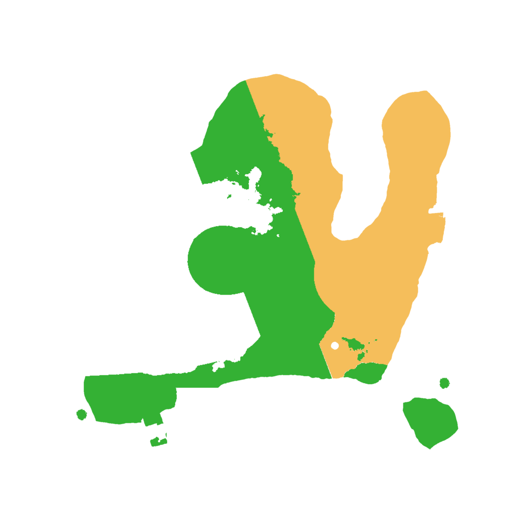 Biome Rust Map: Procedural Map, Size: 2000, Seed: 2109466644