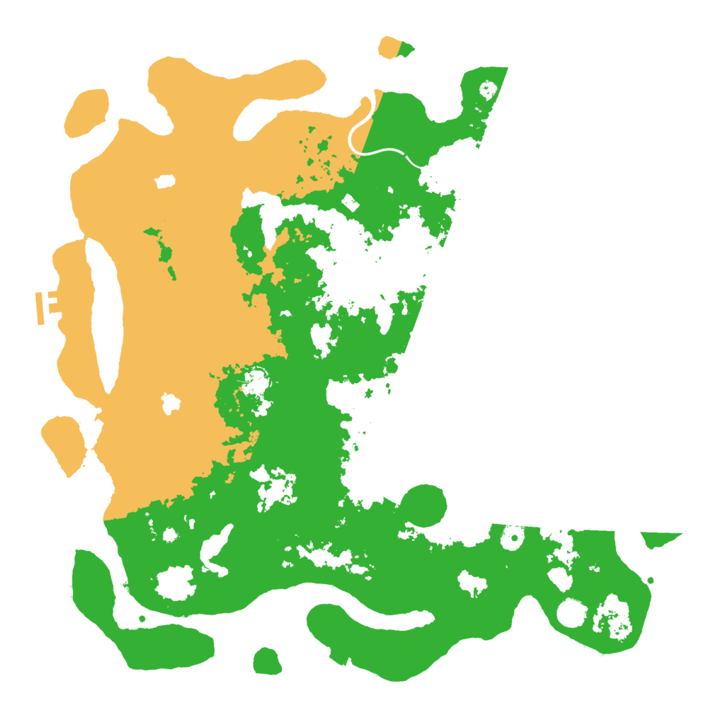 Biome Rust Map: Procedural Map, Size: 4500, Seed: 1073741824
