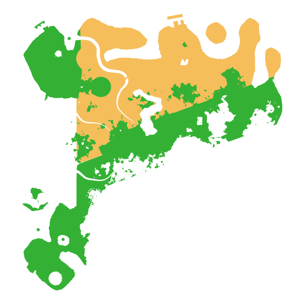 Biome Rust Map: Procedural Map, Size: 4000, Seed: 40984