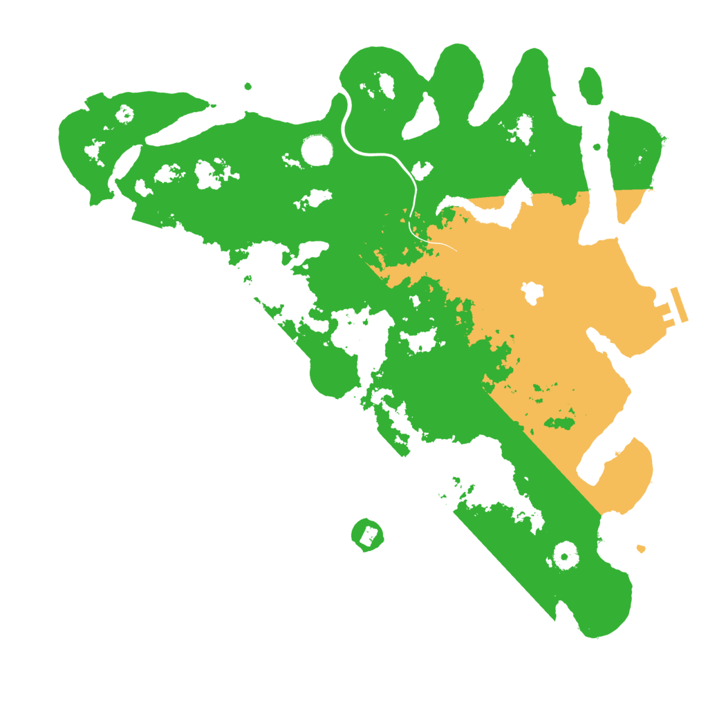 Biome Rust Map: Procedural Map, Size: 4000, Seed: 655128243