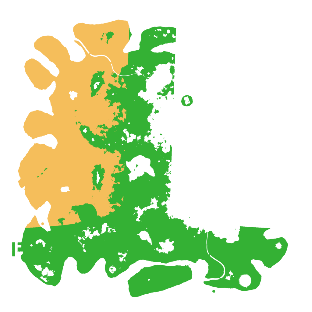 Biome Rust Map: Procedural Map, Size: 4500, Seed: 56798563