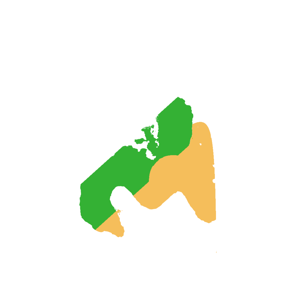 Biome Rust Map: Procedural Map, Size: 2000, Seed: 1448971755