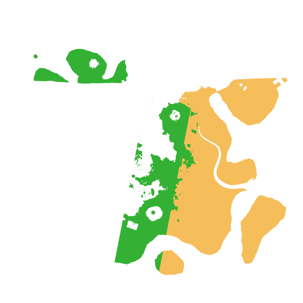 Biome Rust Map: Procedural Map, Size: 3000, Seed: 1585988051