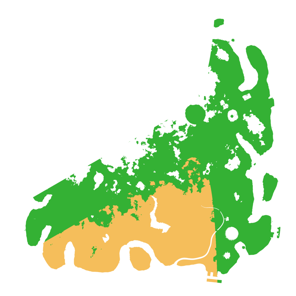 Biome Rust Map: Procedural Map, Size: 4000, Seed: 1876347387