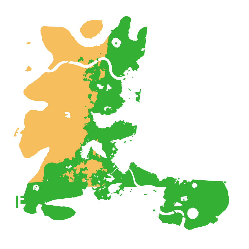 Biome Rust Map: Procedural Map, Size: 4000, Seed: 264
