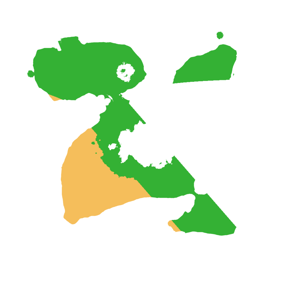 Biome Rust Map: Procedural Map, Size: 1700, Seed: 1784801414