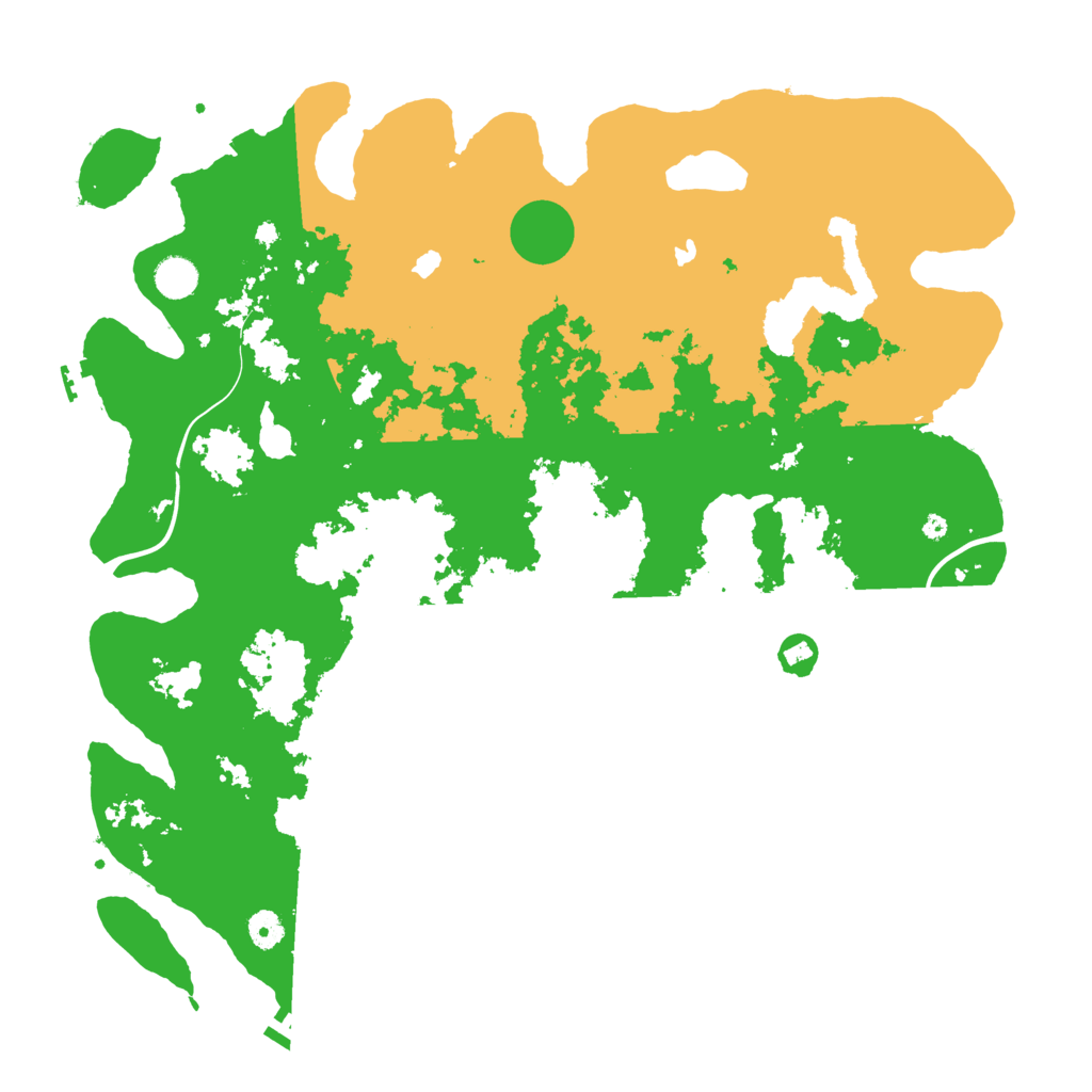 Biome Rust Map: Procedural Map, Size: 4500, Seed: 604922