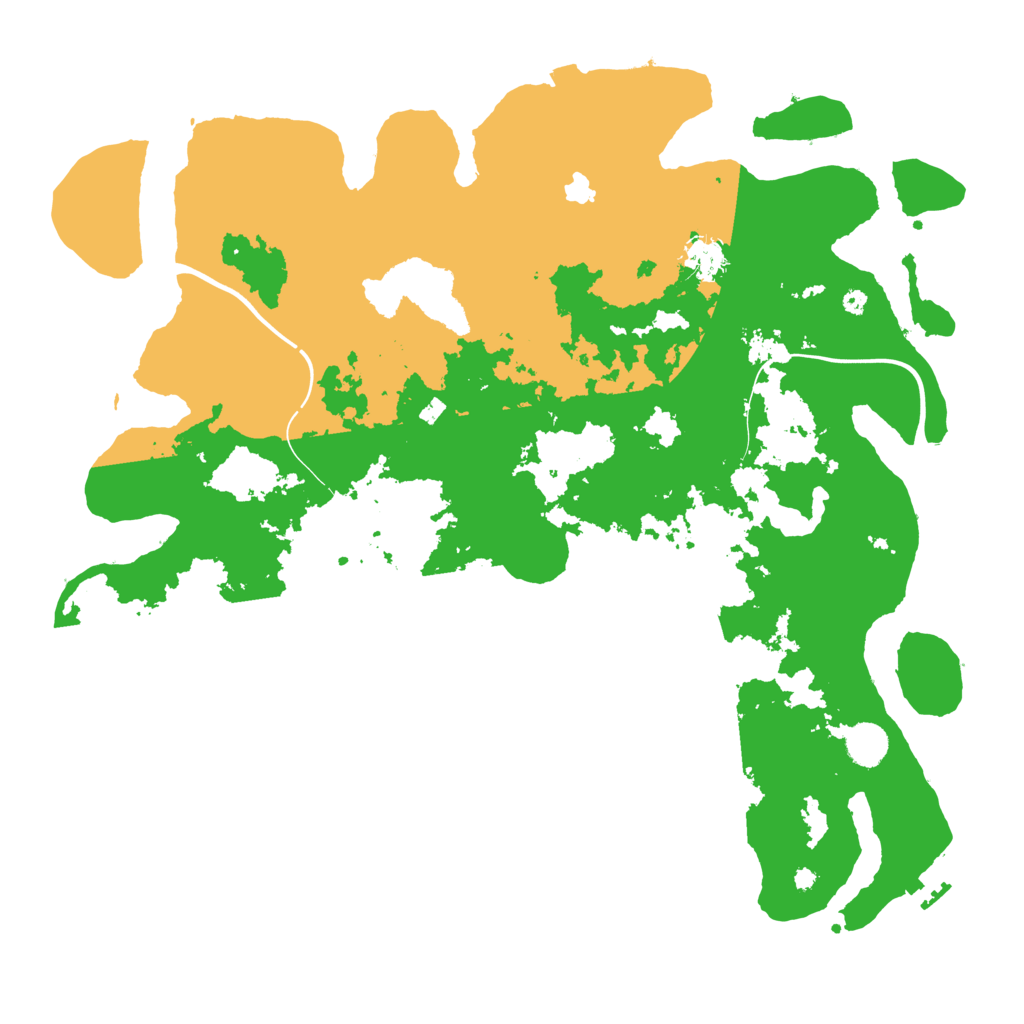 Biome Rust Map: Procedural Map, Size: 4250, Seed: 1857482730