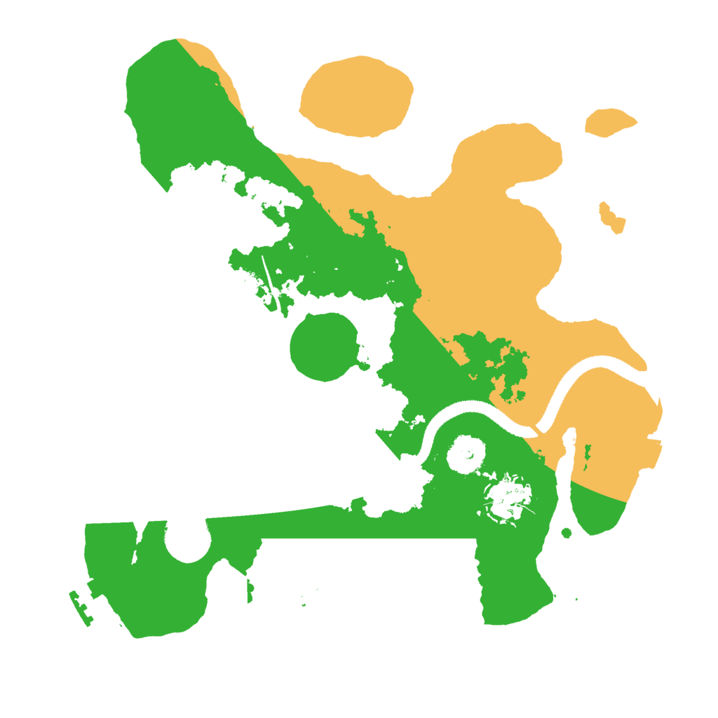 Biome Rust Map: Procedural Map, Size: 2850, Seed: 1937437562