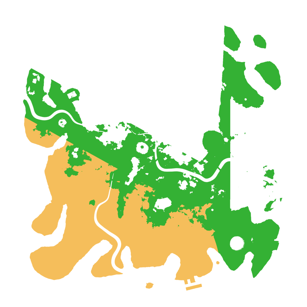 Biome Rust Map: Procedural Map, Size: 3850, Seed: 294844328