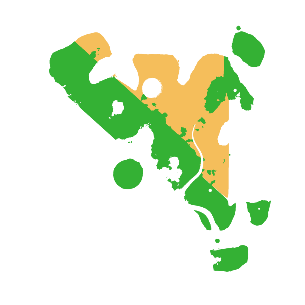 Biome Rust Map: Procedural Map, Size: 2750, Seed: 842942