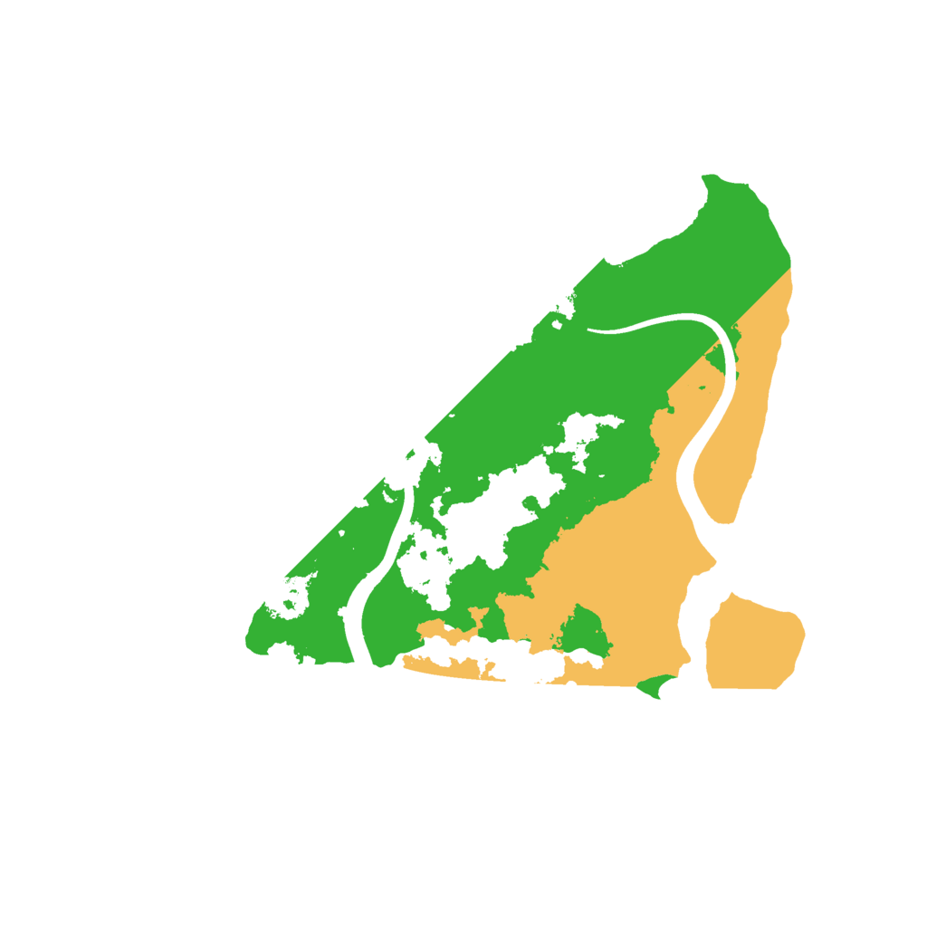 Biome Rust Map: Procedural Map, Size: 2250, Seed: 317542193