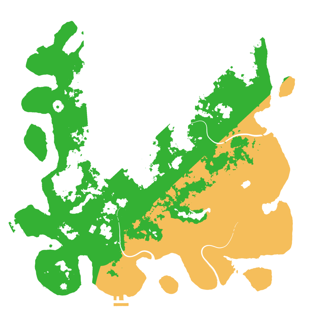 Biome Rust Map: Procedural Map, Size: 4250, Seed: 15474