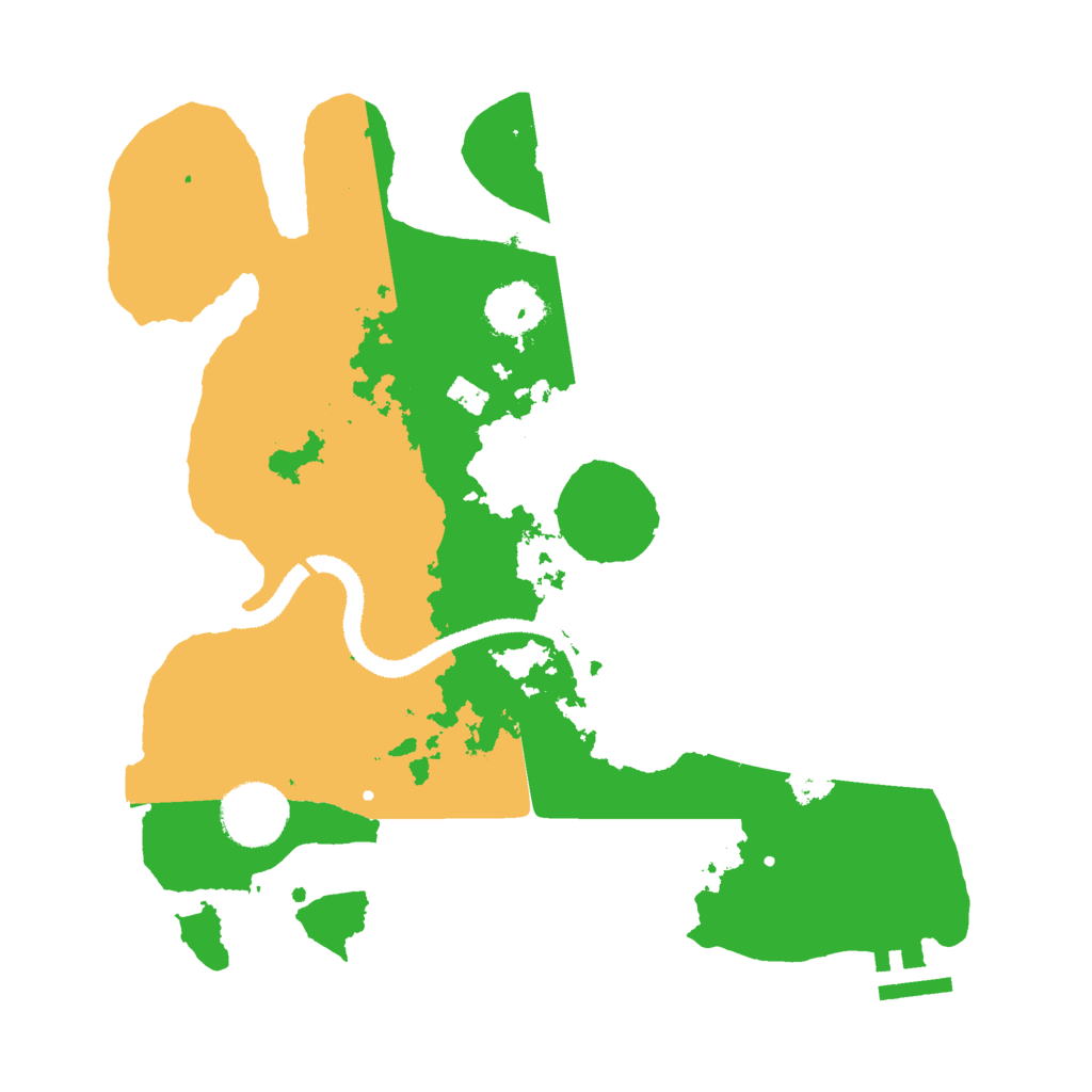 Biome Rust Map: Procedural Map, Size: 3000, Seed: 431649748