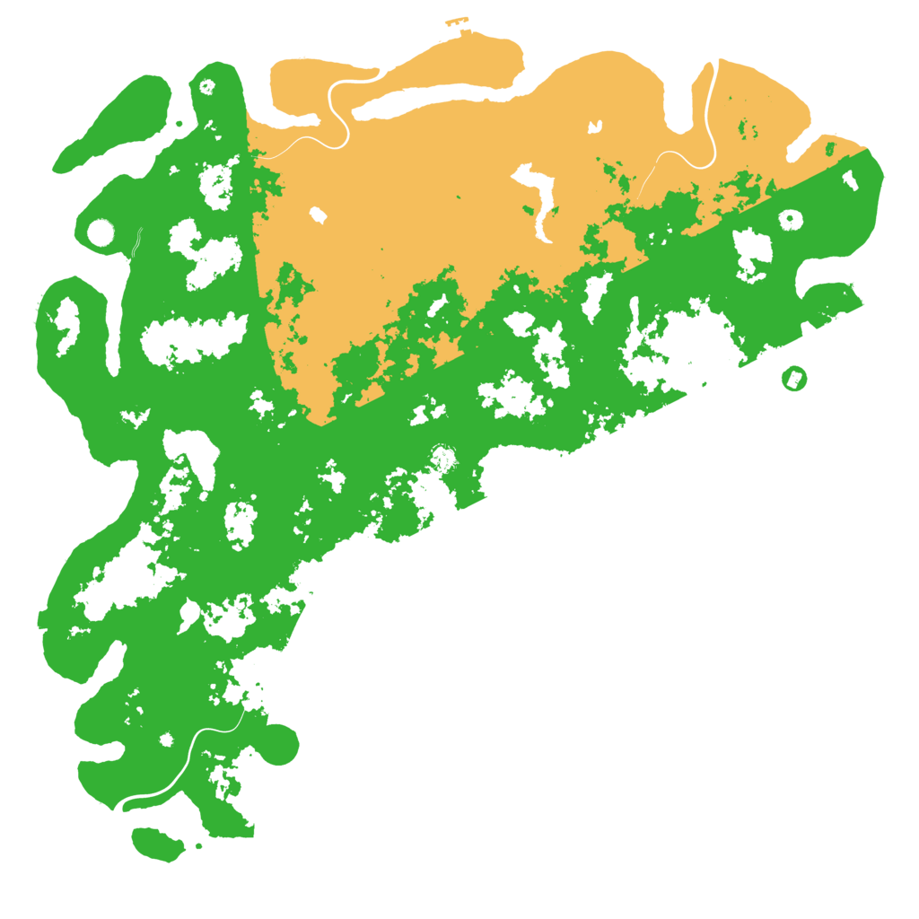Biome Rust Map: Procedural Map, Size: 6000, Seed: 2081764