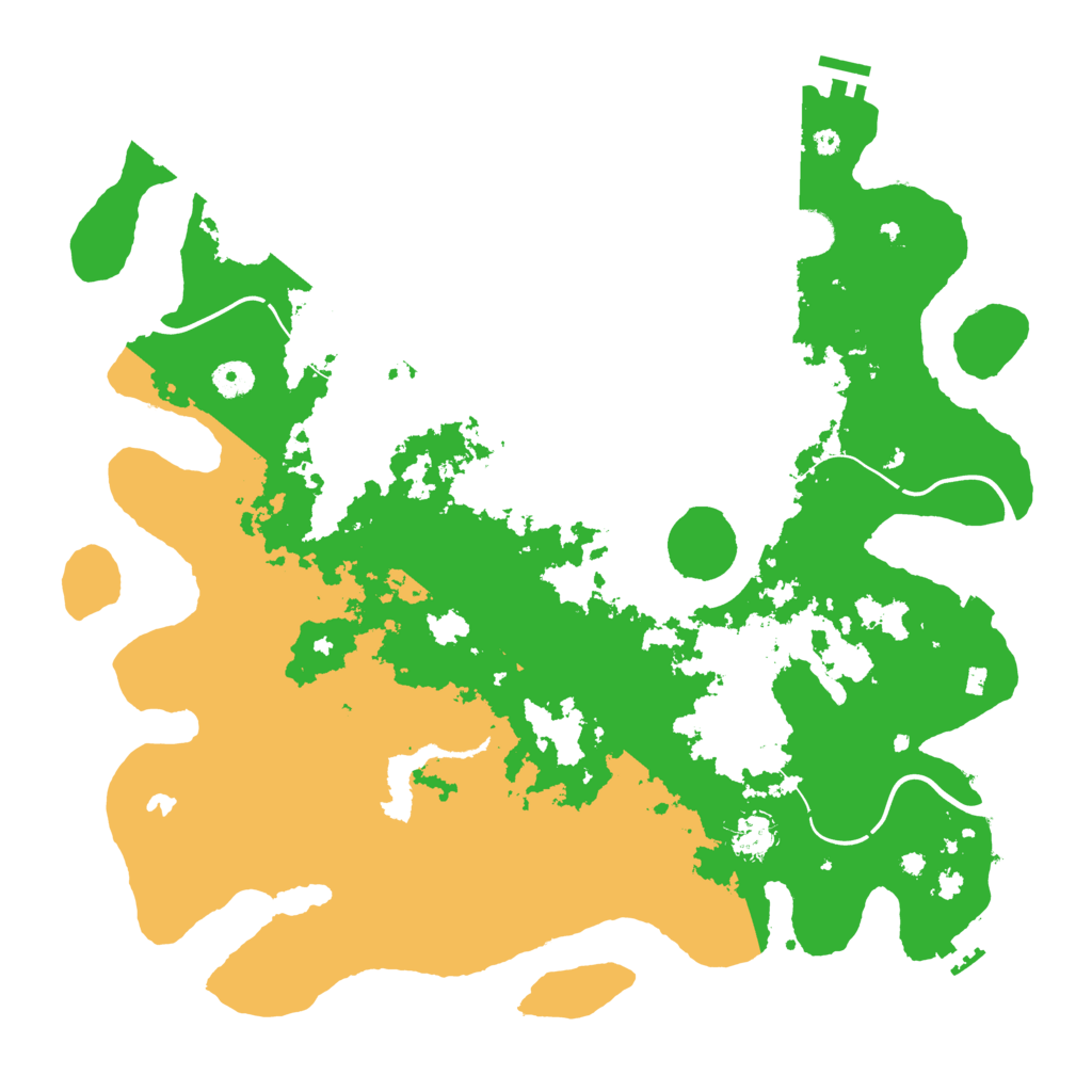 Biome Rust Map: Procedural Map, Size: 4242, Seed: 75312720