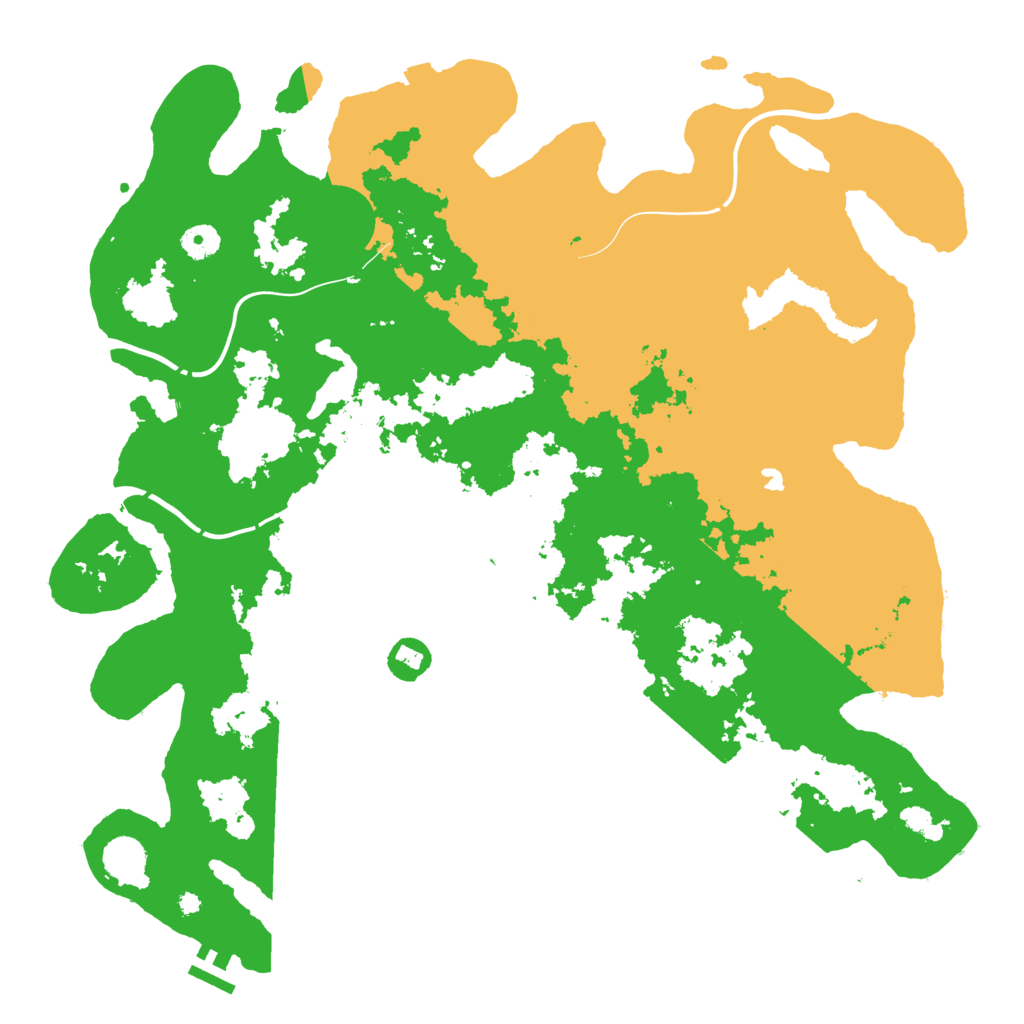 Biome Rust Map: Procedural Map, Size: 4250, Seed: 915523122