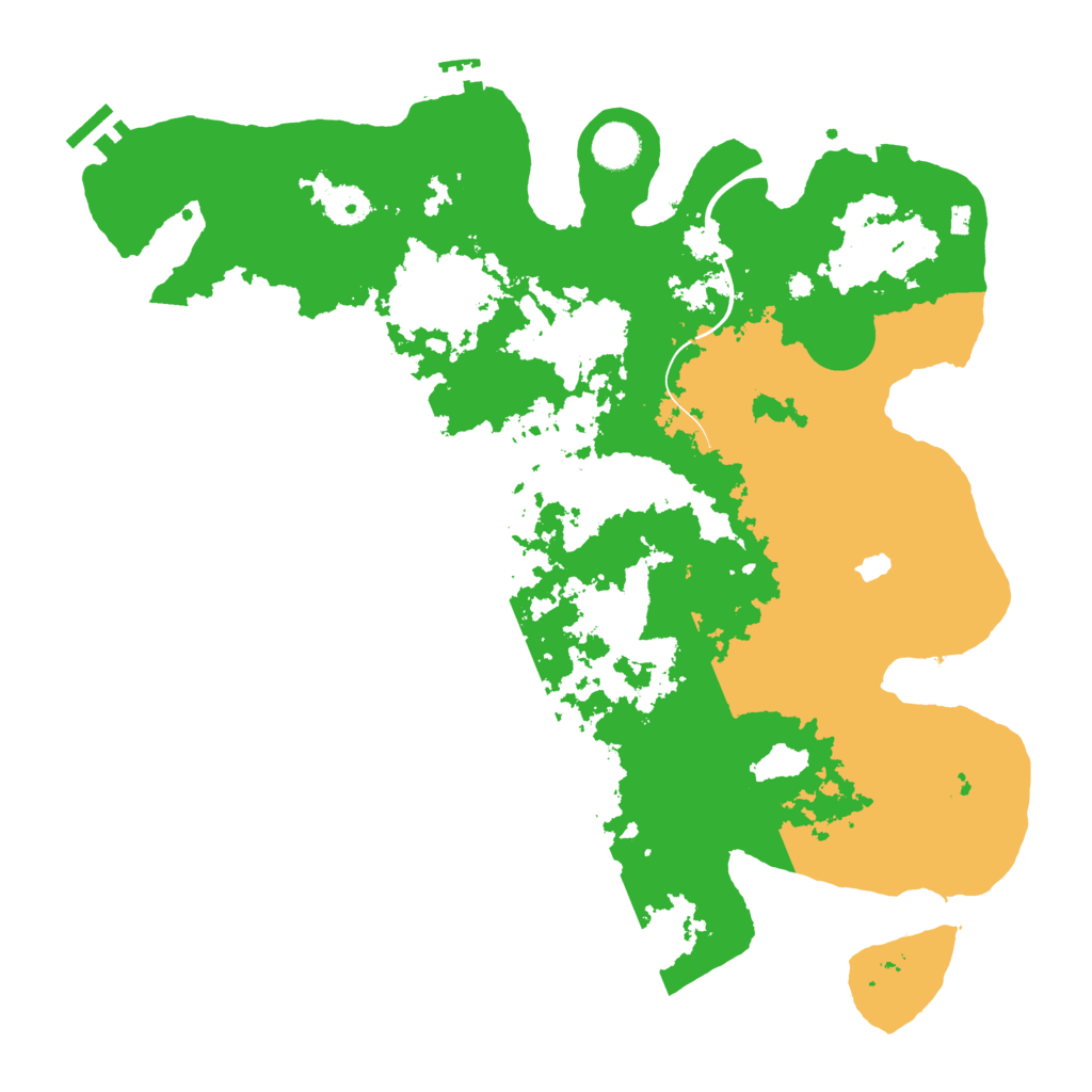 Biome Rust Map: Procedural Map, Size: 4000, Seed: 1213124489