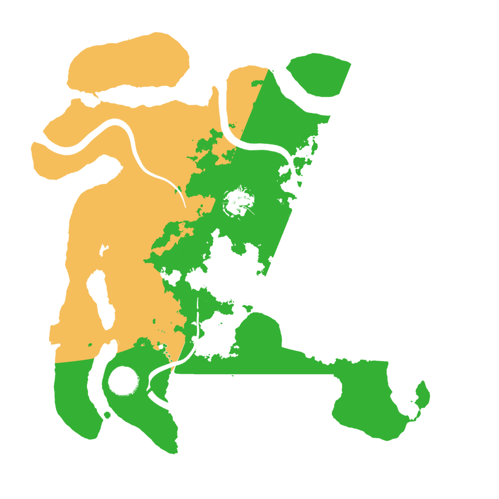 Biome Rust Map: Procedural Map, Size: 3000, Seed: 2060984435