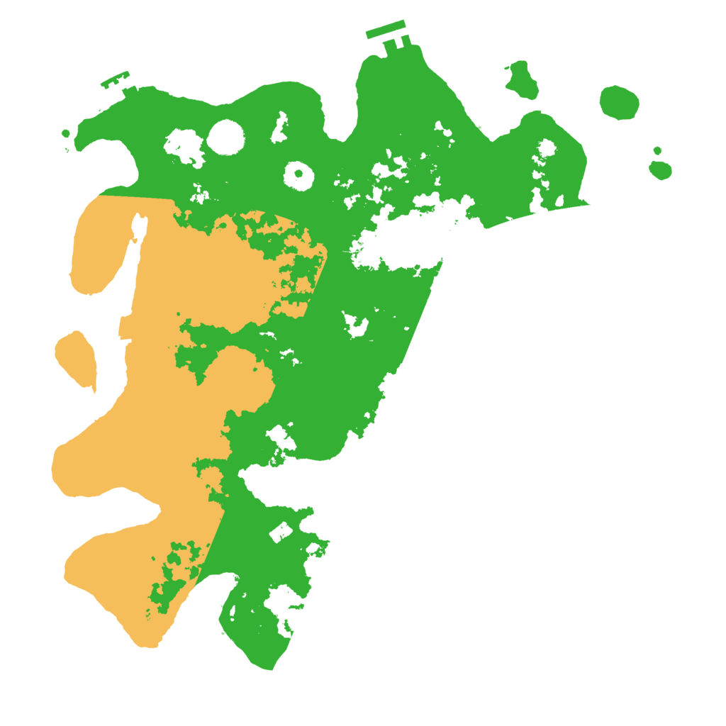 Biome Rust Map: Procedural Map, Size: 3650, Seed: 1899433300